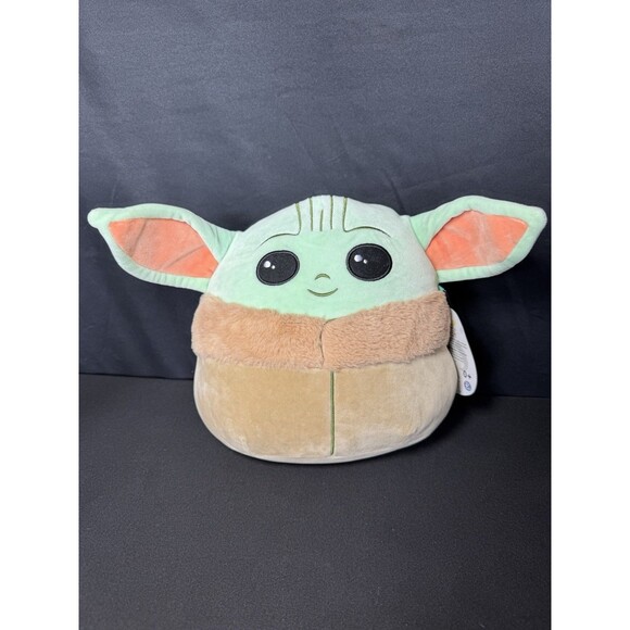 Squishmallows Star Wars Mandalorian Grogu The Child Baby Yoda 10" Plush Disney - Picture 1 of 10